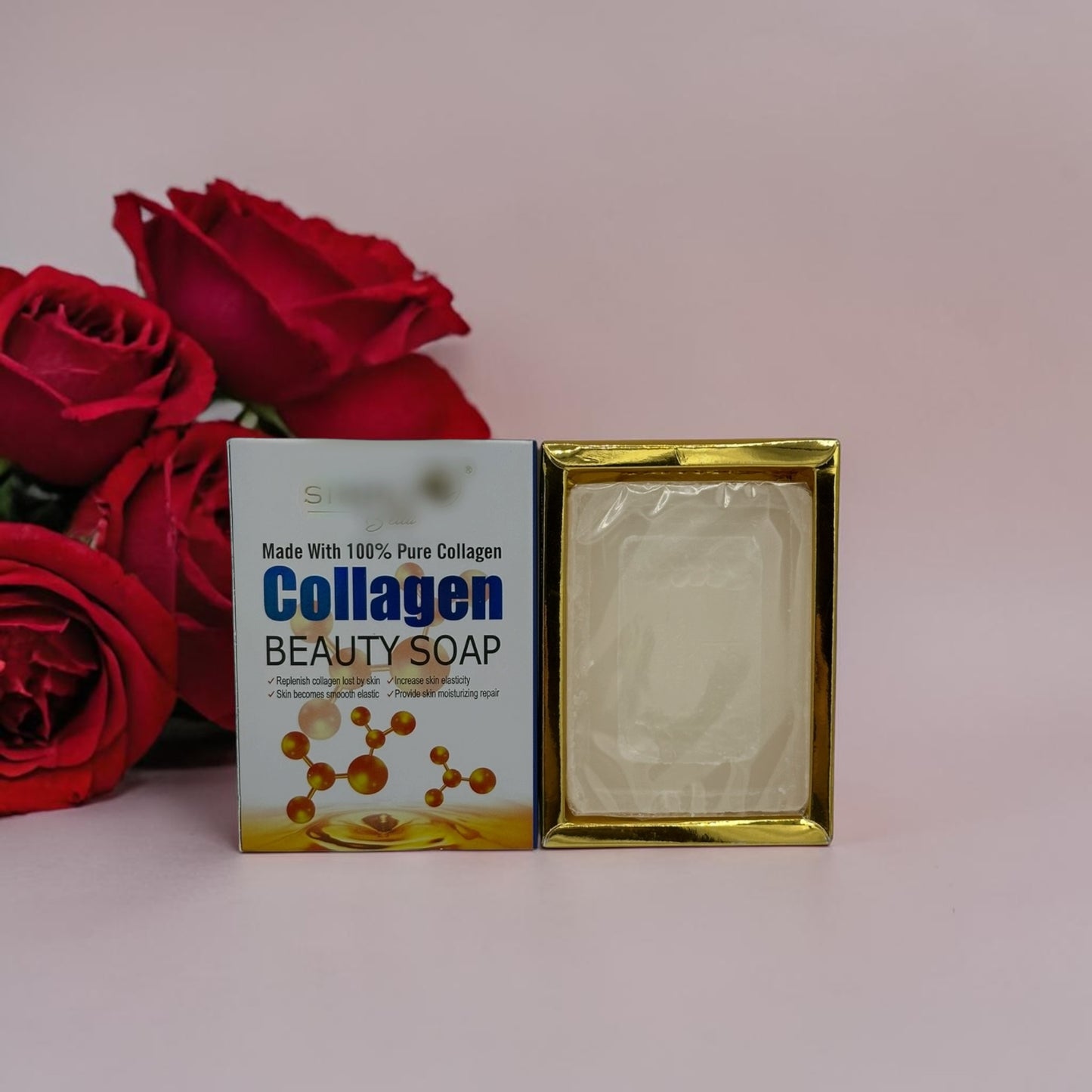 Collagen beauty soap 100% pure collagen