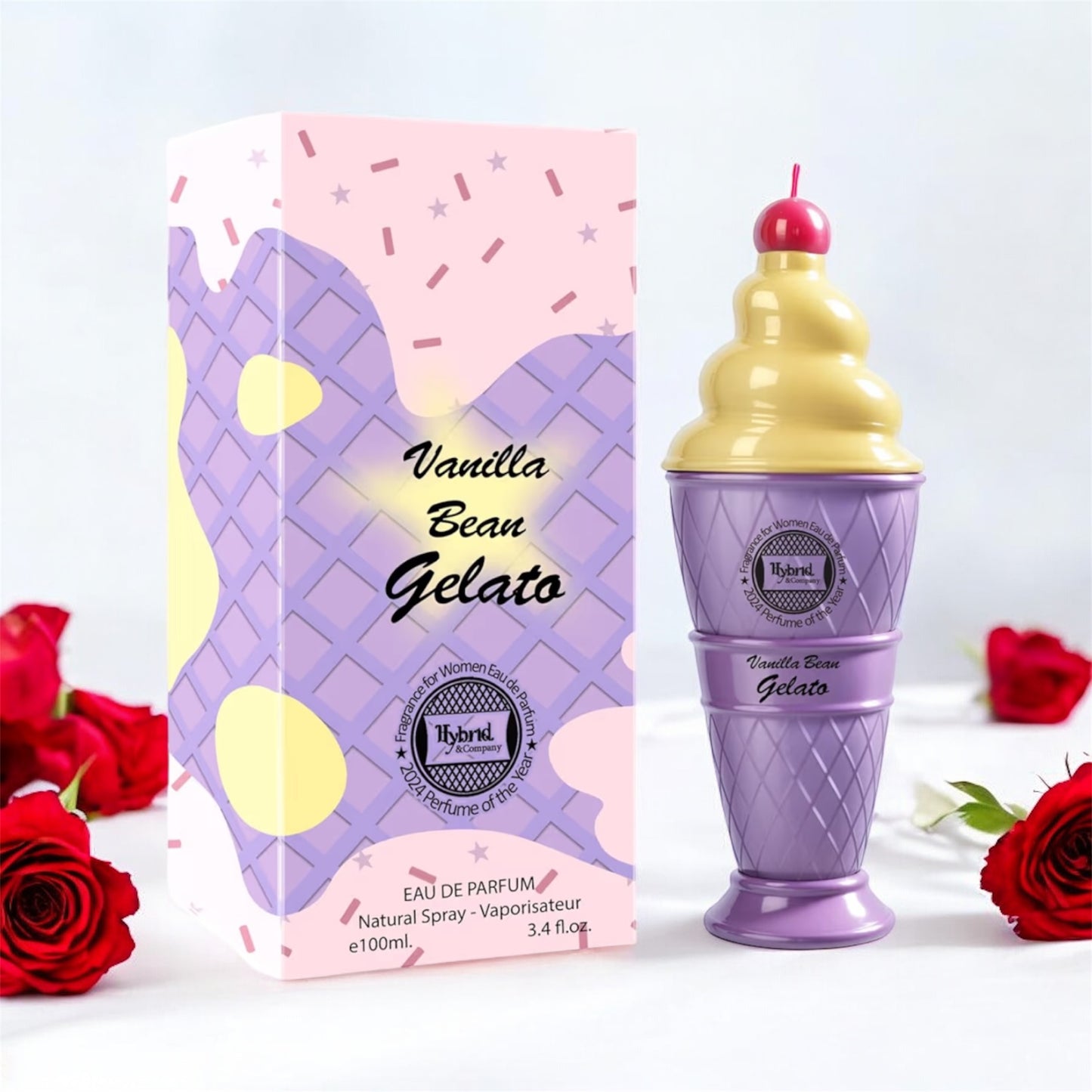 Vanilla Bean Gelato for women 3.4.fl.oz.
