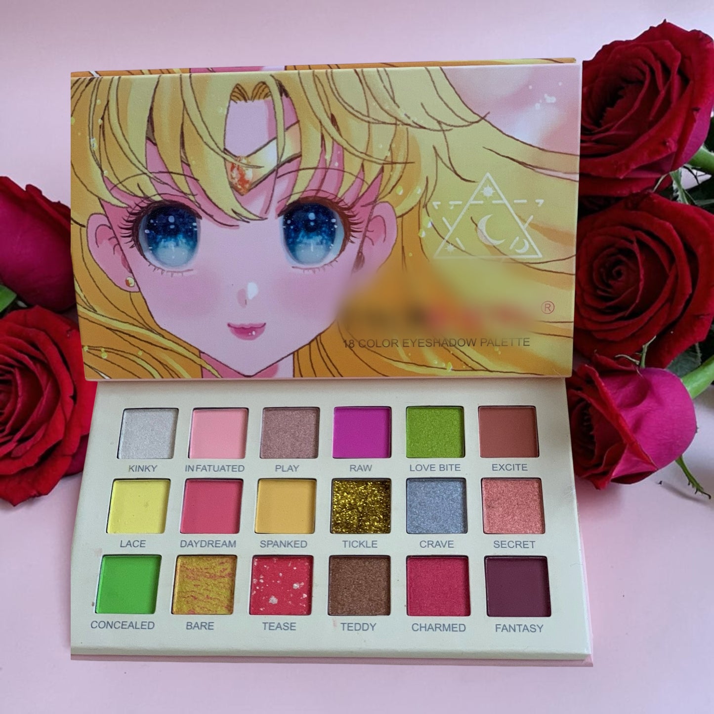 18 color eyeshadow palette