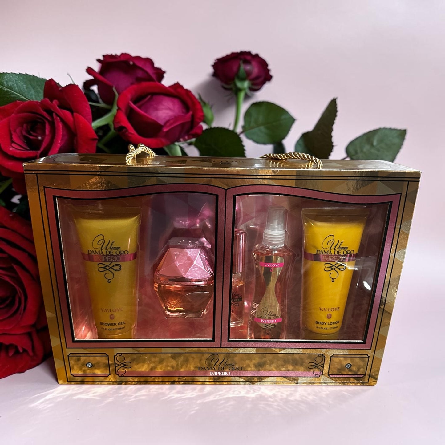 Women perfume set of 5. Women Dama de Oro
