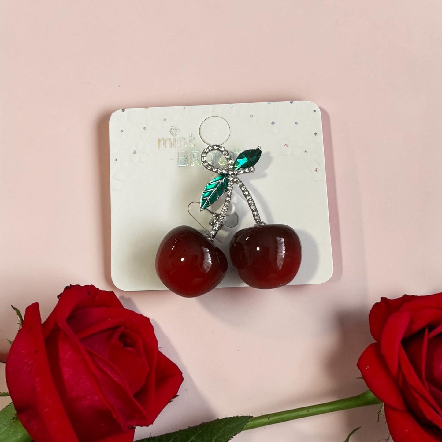 Cherry Brooch