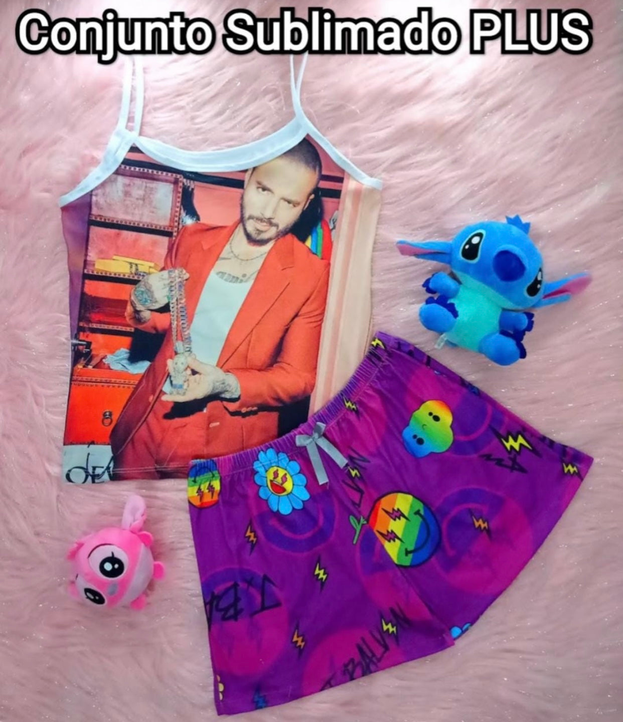 J Balvin pijama plus size