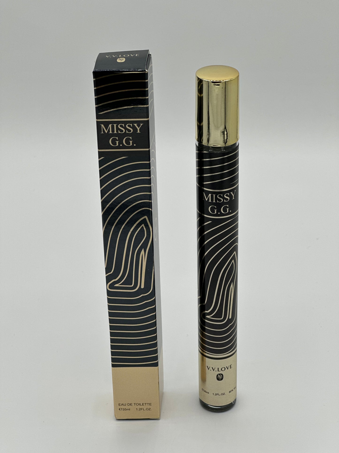 Women spray perfume for purse