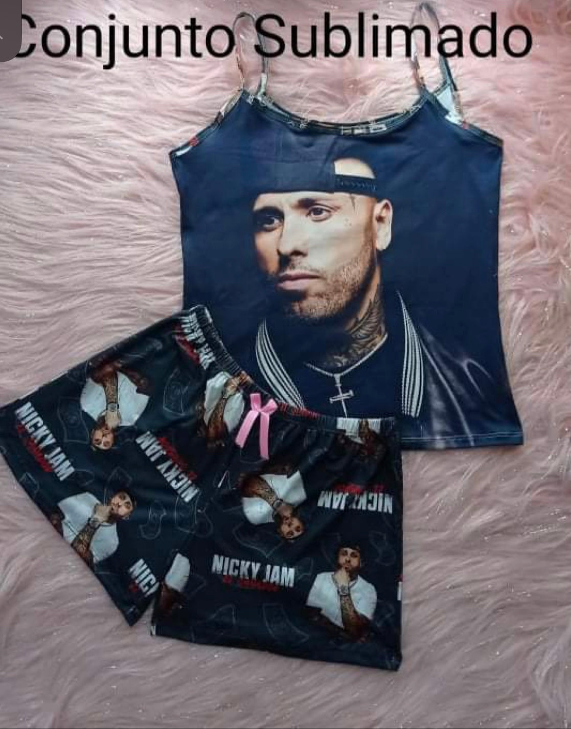 Nicky jam pijama plus size