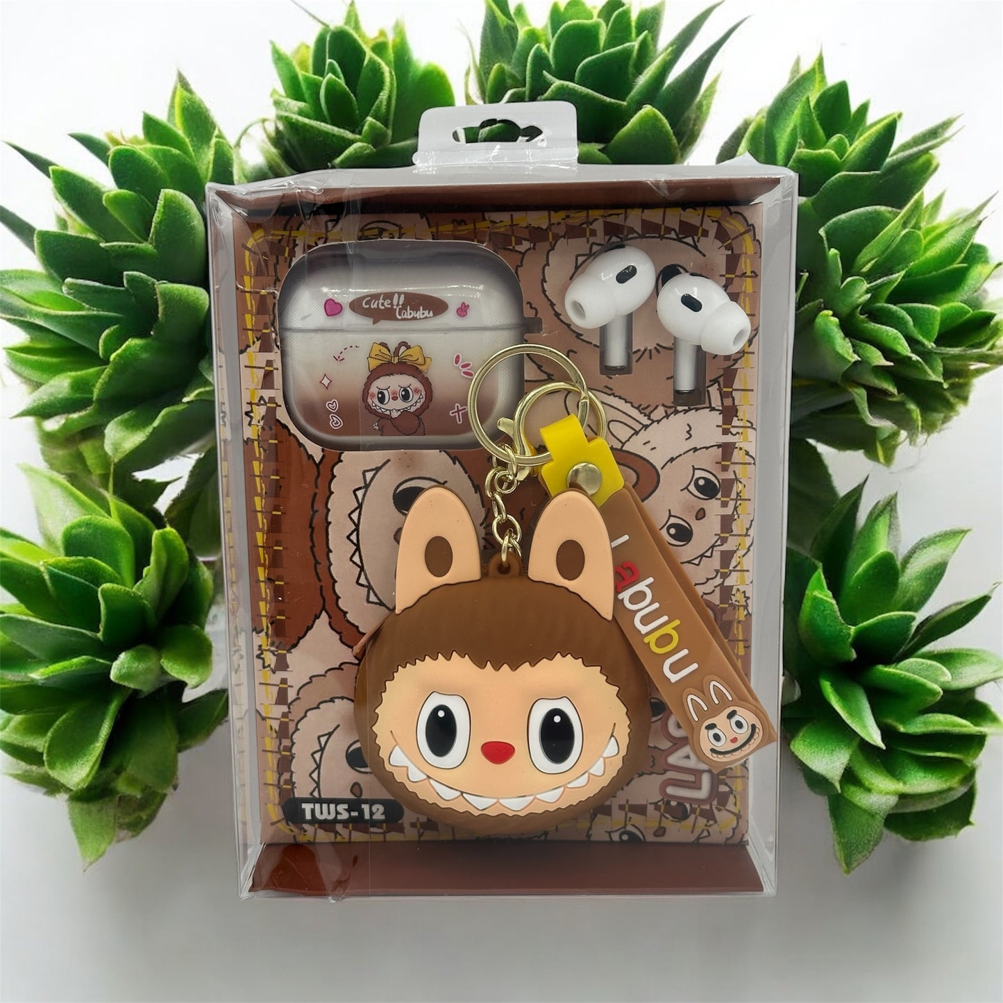 Labubu Tws Wireless Earphone with coin pouch