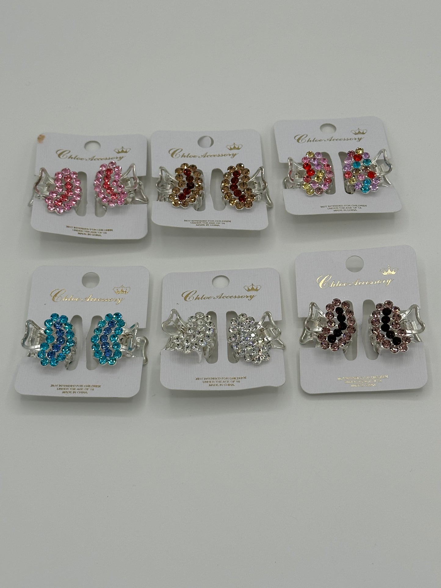 Small hair clips