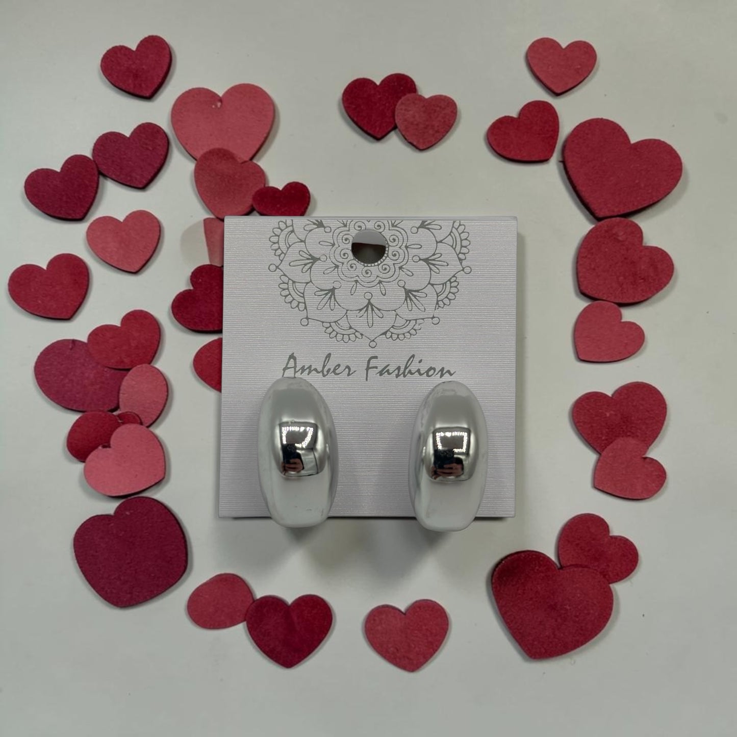 Teardrops earrings stud