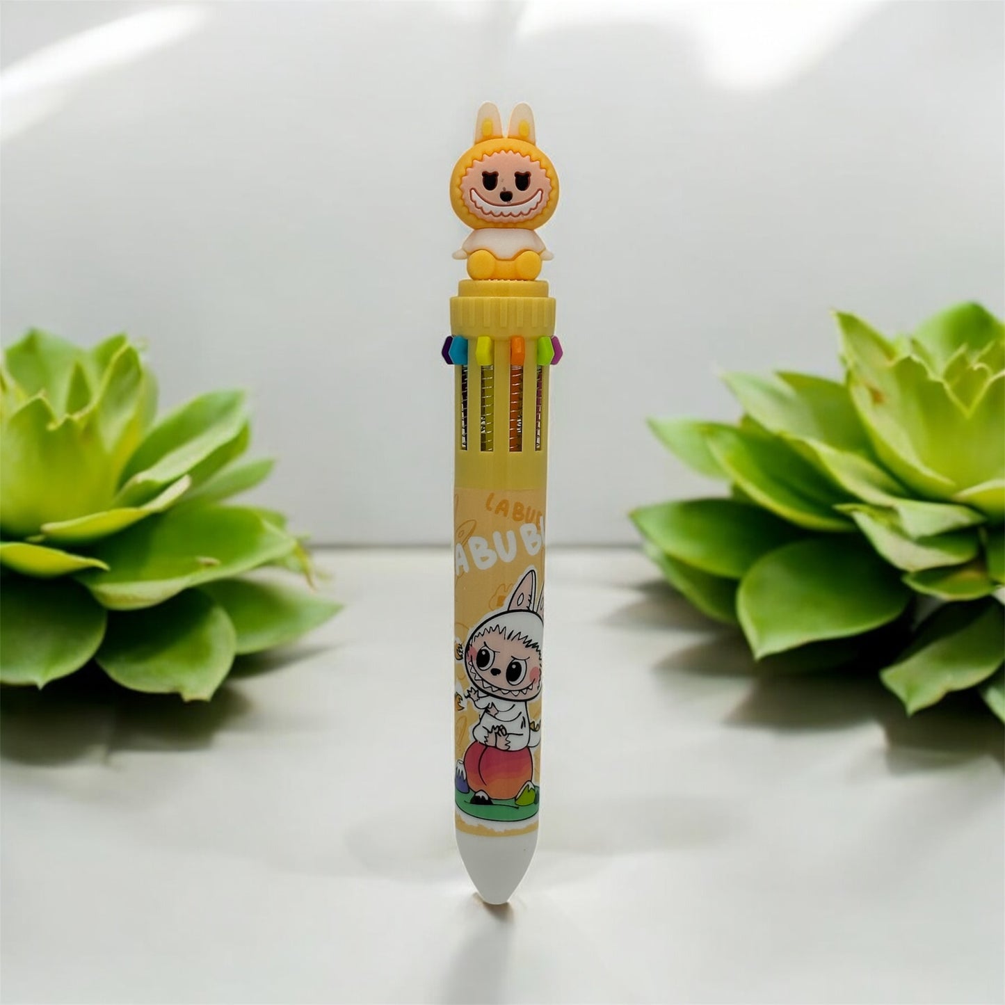 Labubu pens with 10 different color each pen.