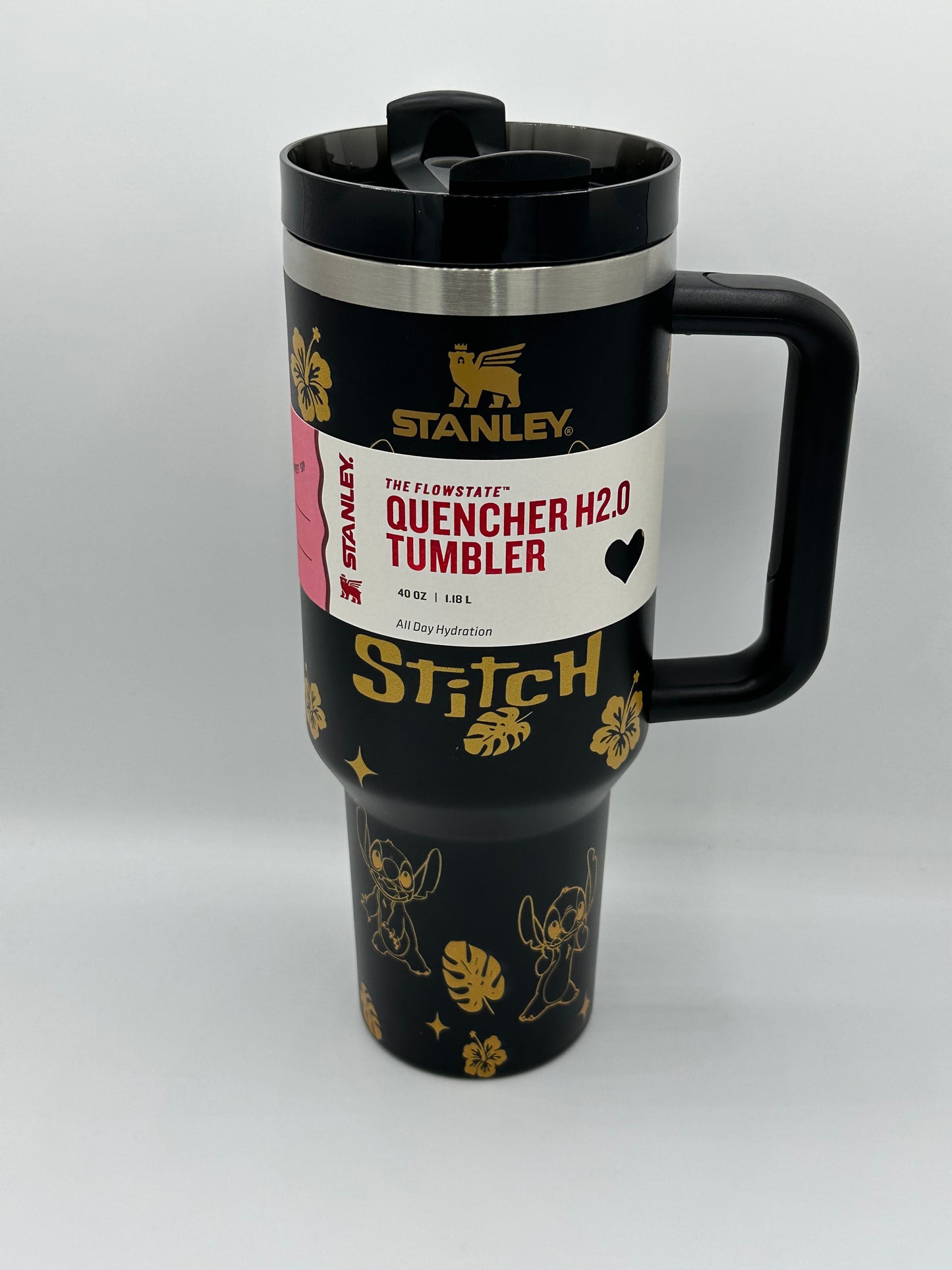 Stanley(Stitch)Quencher H2.0 Flowstate Tumbler. 40 oz.