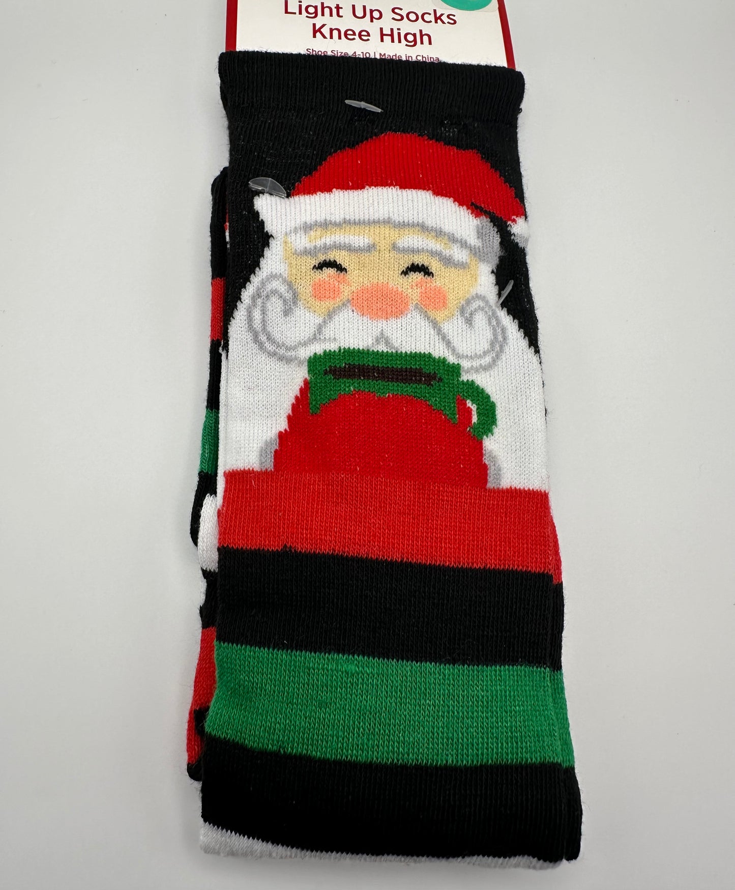Christmas Light up socks knee high