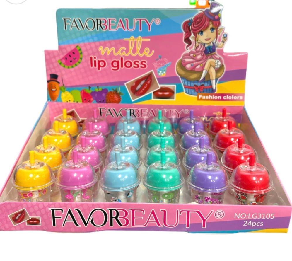 Matte lip gloss