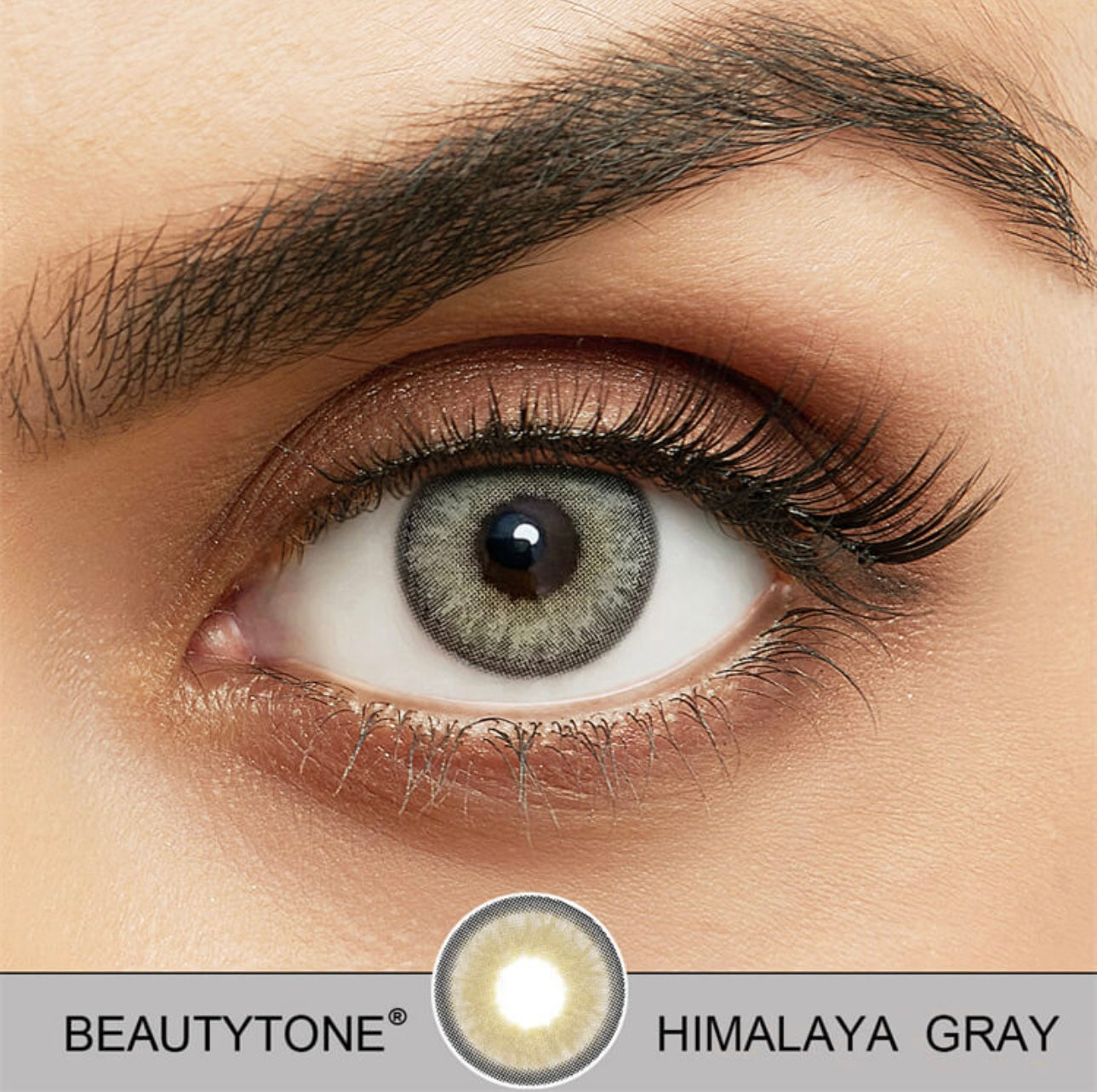 Contact lenses with the case