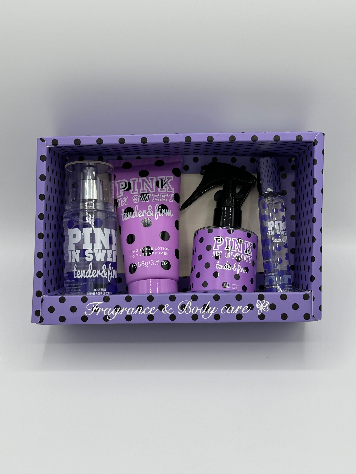 Pink in sweet set of 4