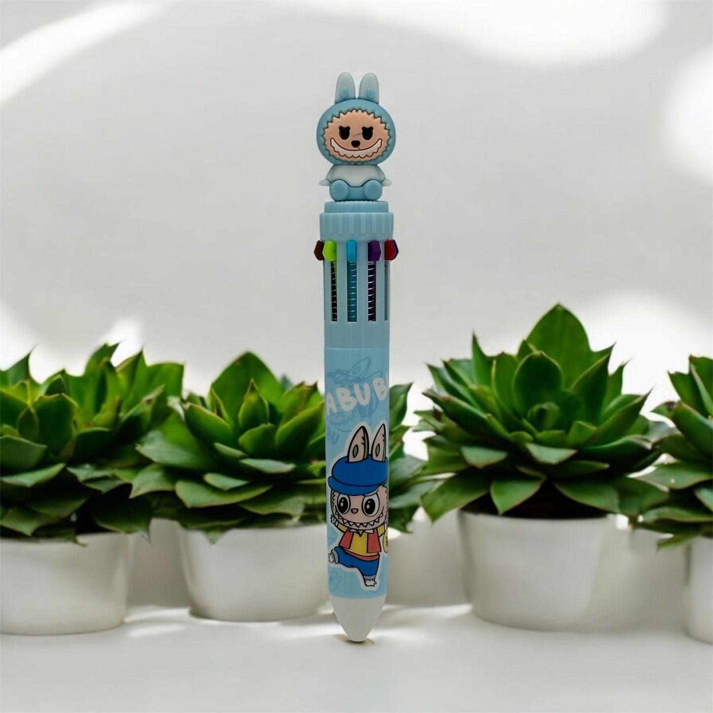Labubu pens with 10 different color each pen.