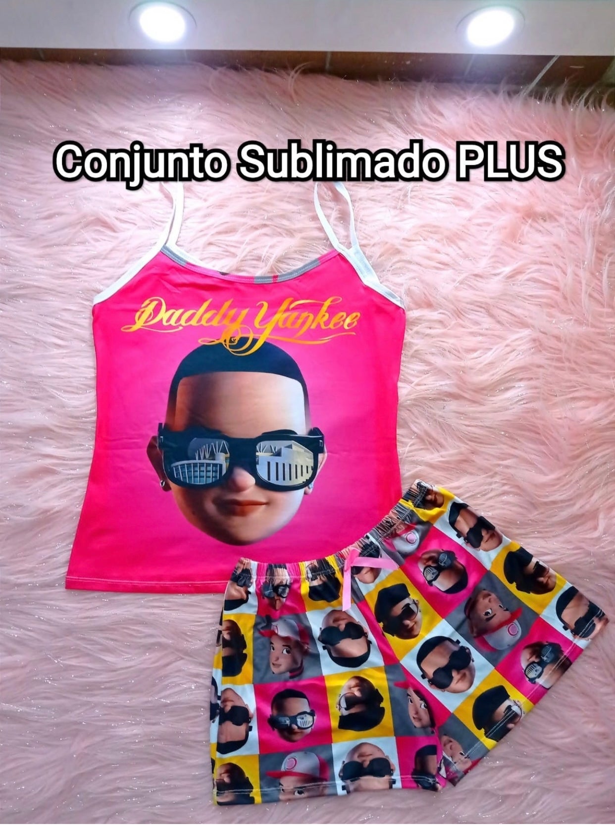 Daddy Yankee pijama plus size