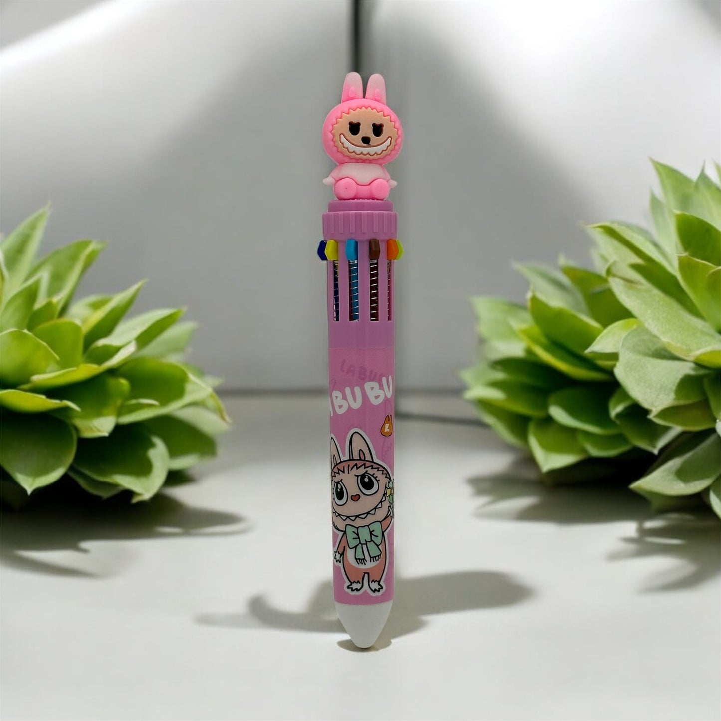 Labubu pens with 10 different color each pen.