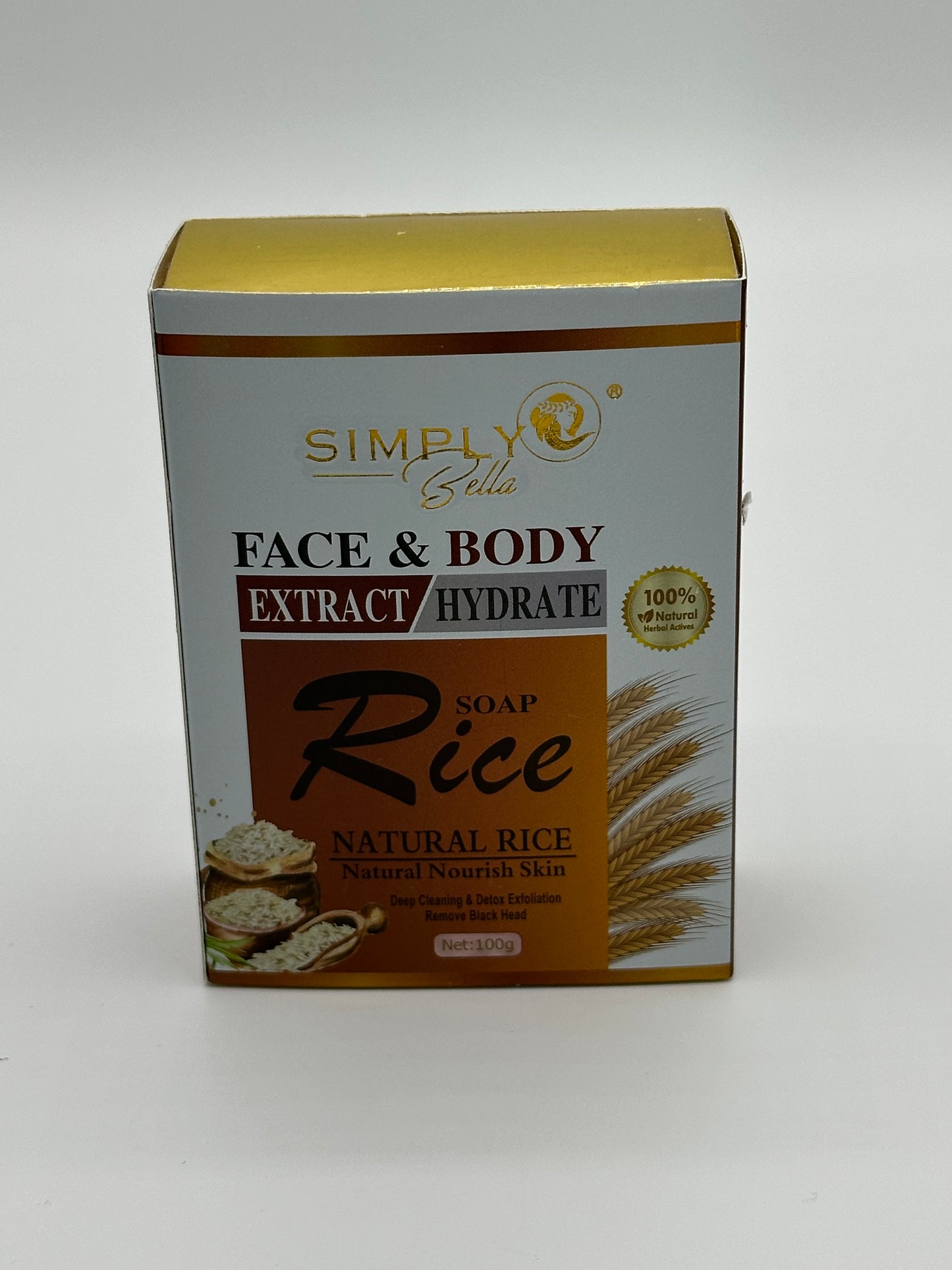 Soap Rice Natural Rice Natural Nourish Skin