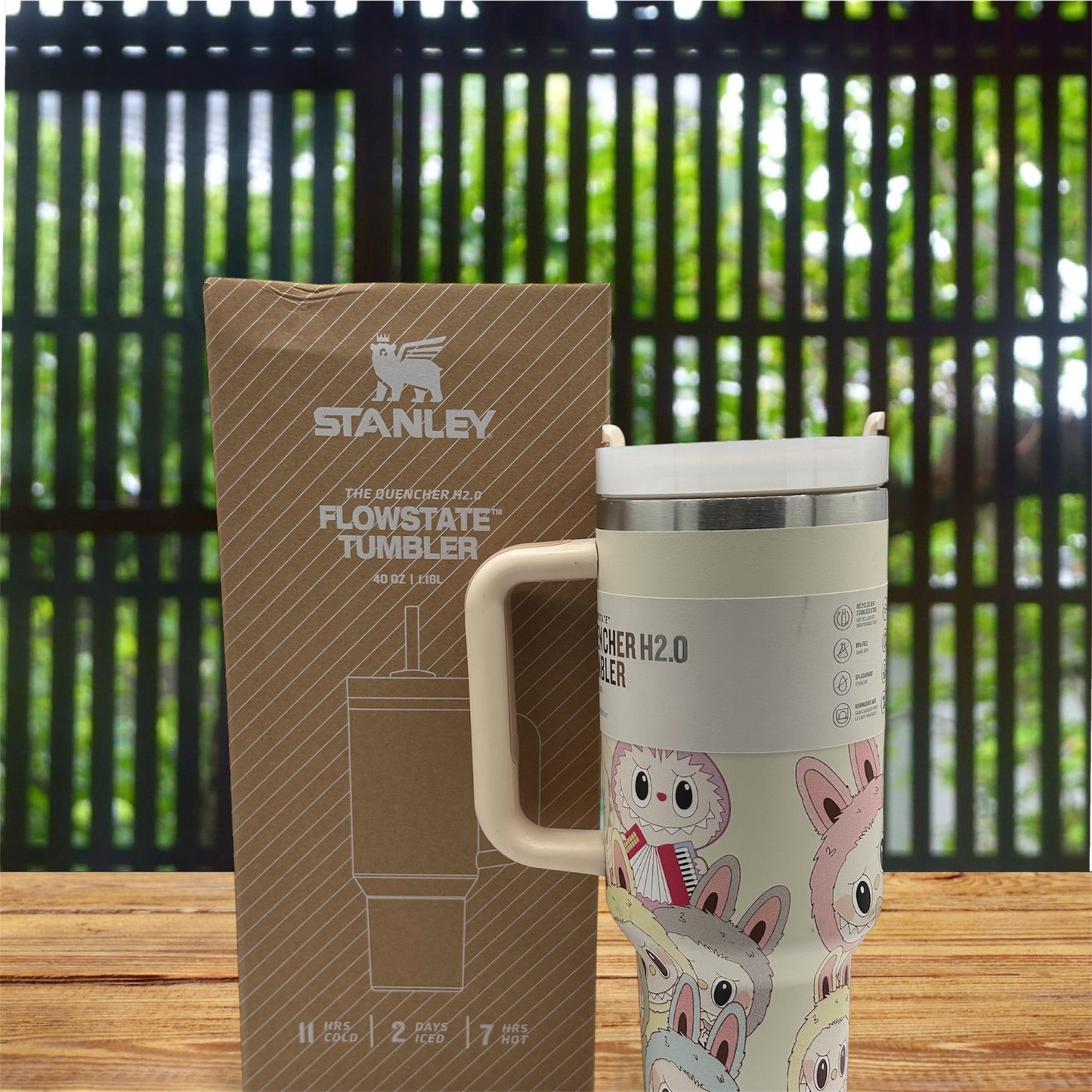 Stanley (Labubu) Quencher H2.0 Flowstate Tumbler. 40oz.