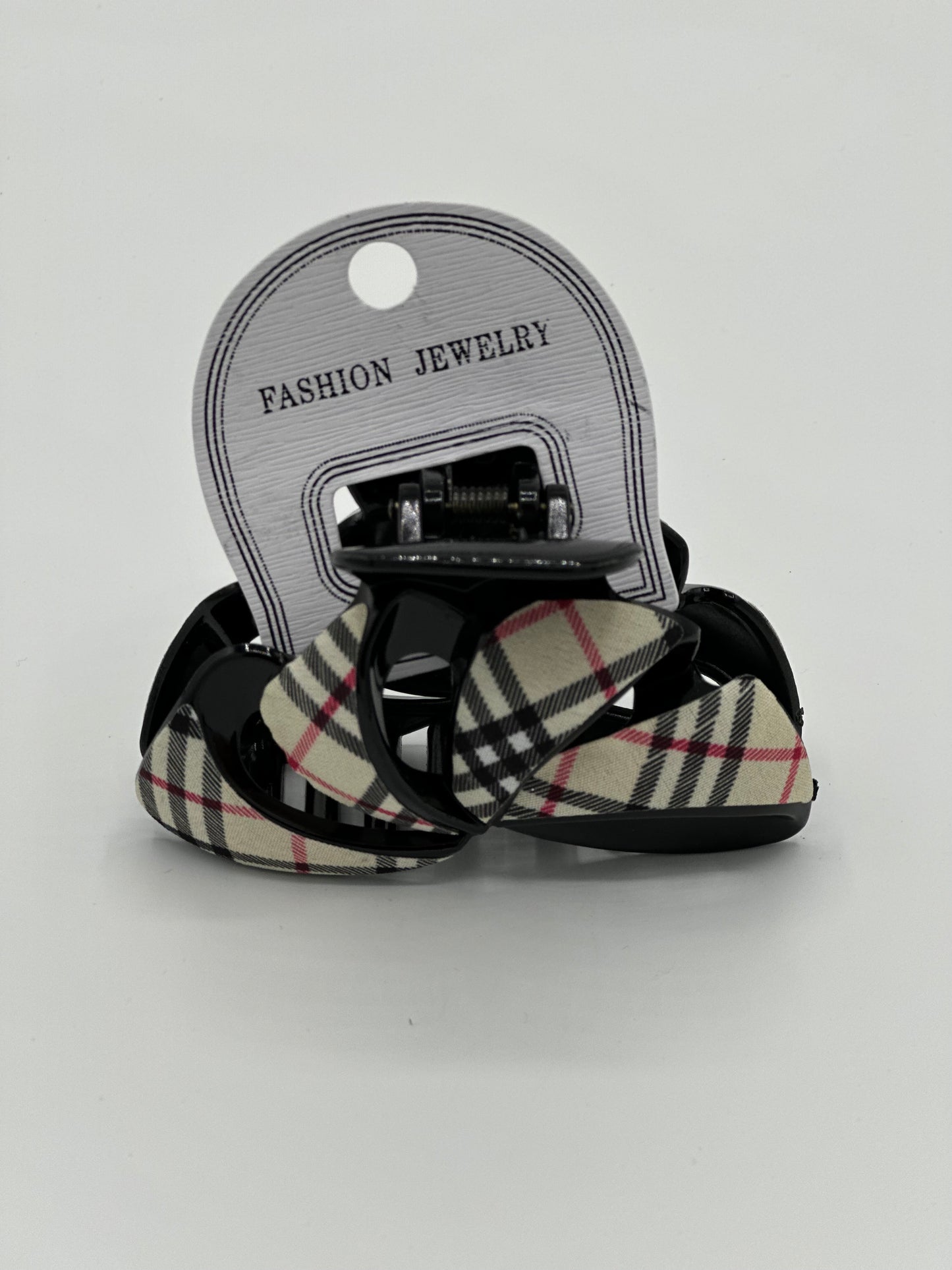 Burberry hair clips