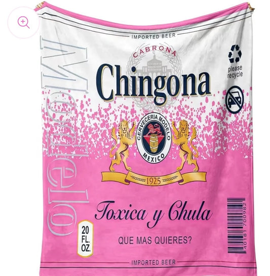 Cabrona Chingona (Fleece blanket )