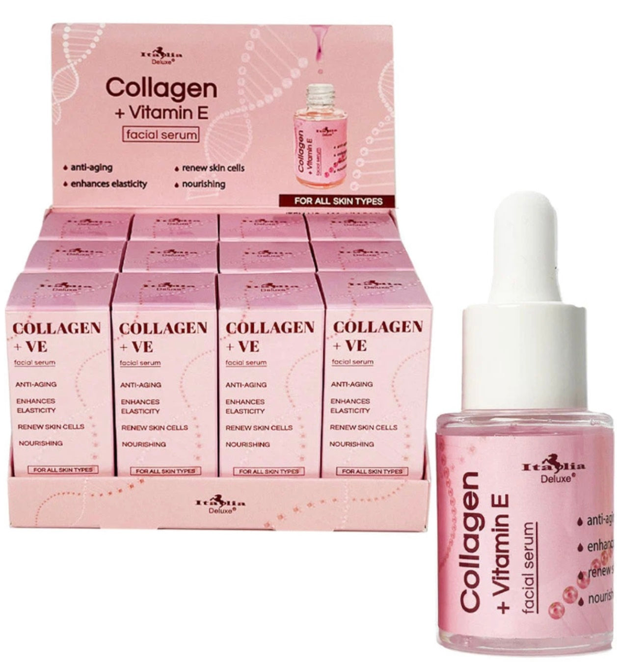 Collagen +VE Facial serum