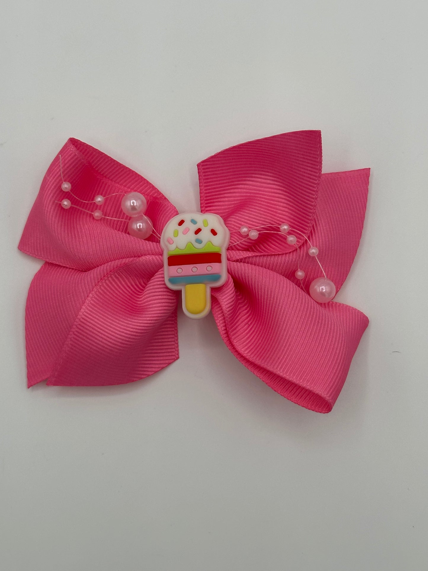 Girls ice cream bow
