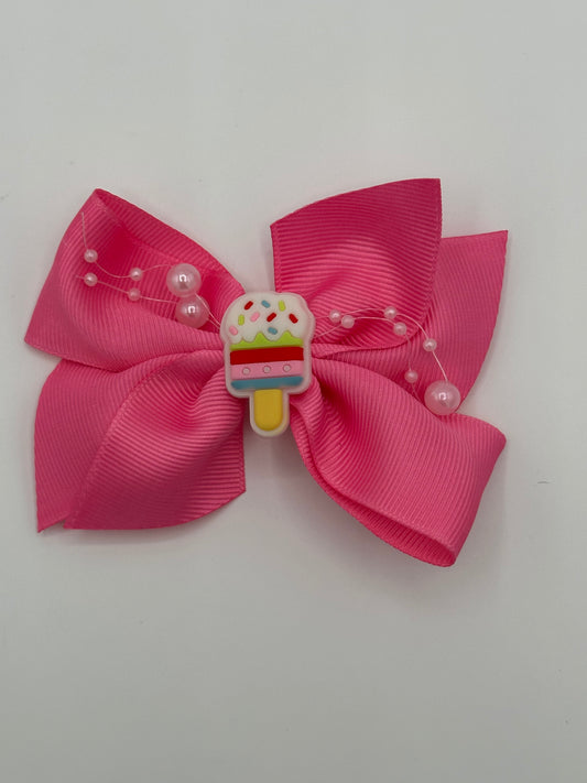 Girls ice cream bow