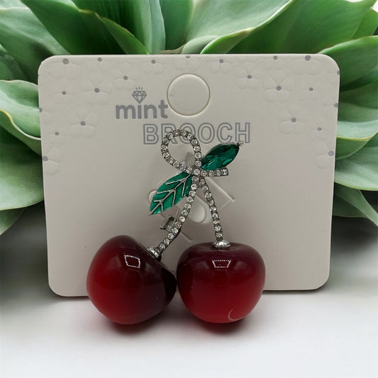 Cherry Broch /Broche for clothes