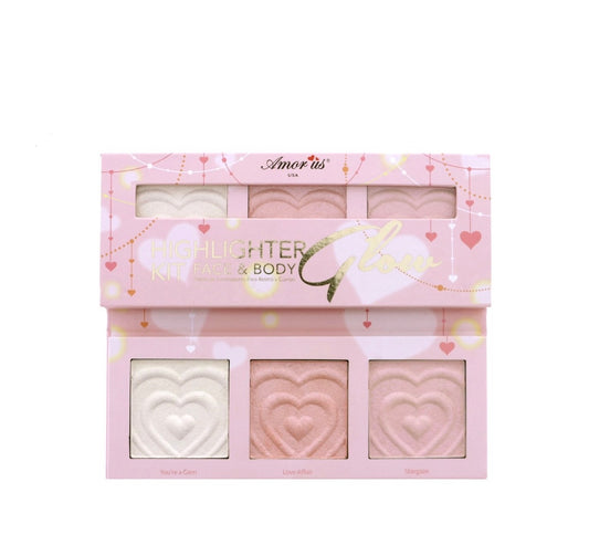 Amor us Highlighter Kit face and body