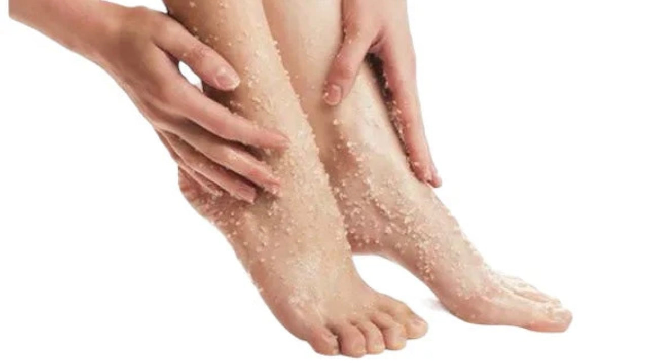 Exfoliating Foot Scrub Collagen & Sea Salt Infused