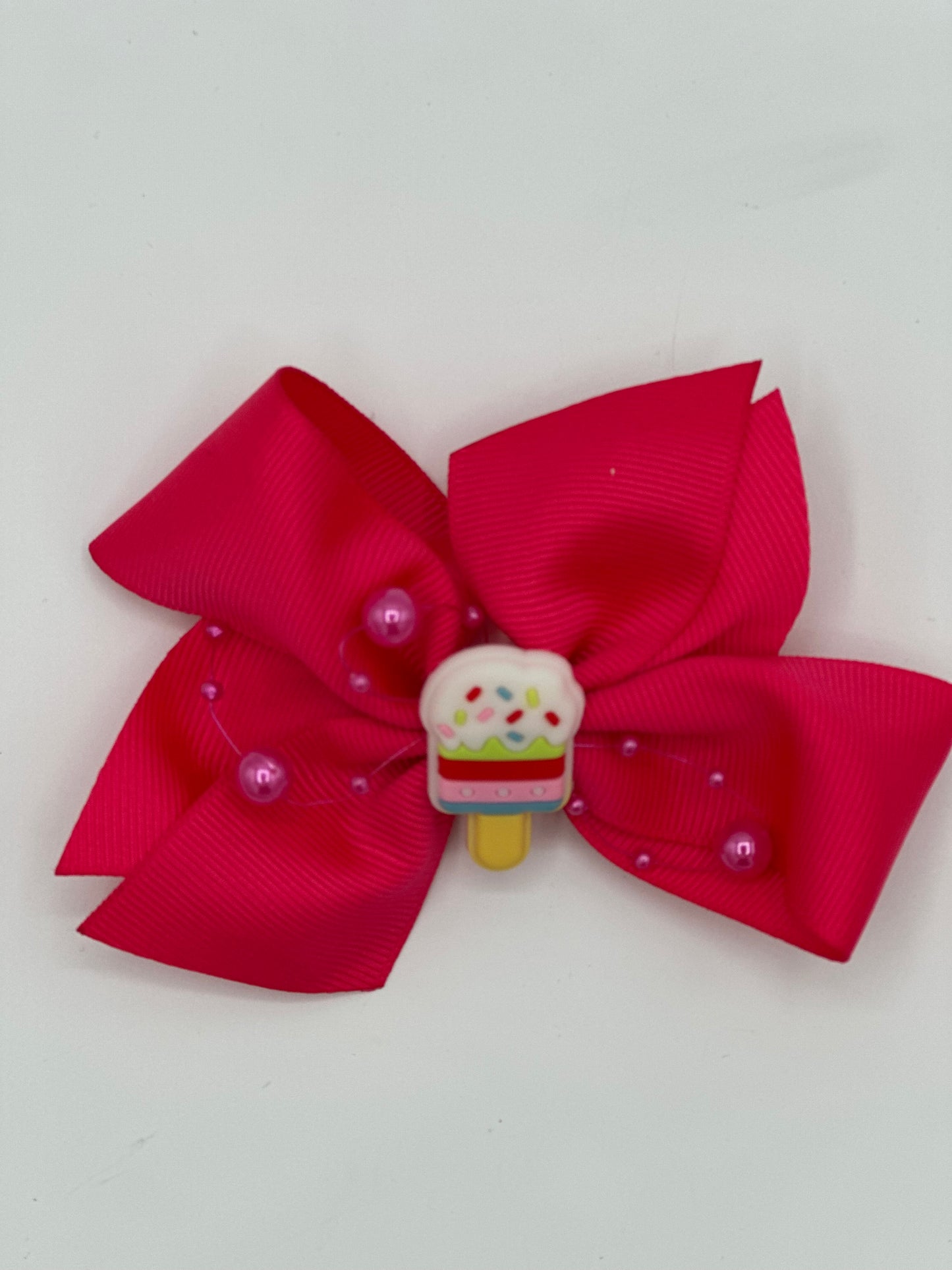Girls ice cream bow