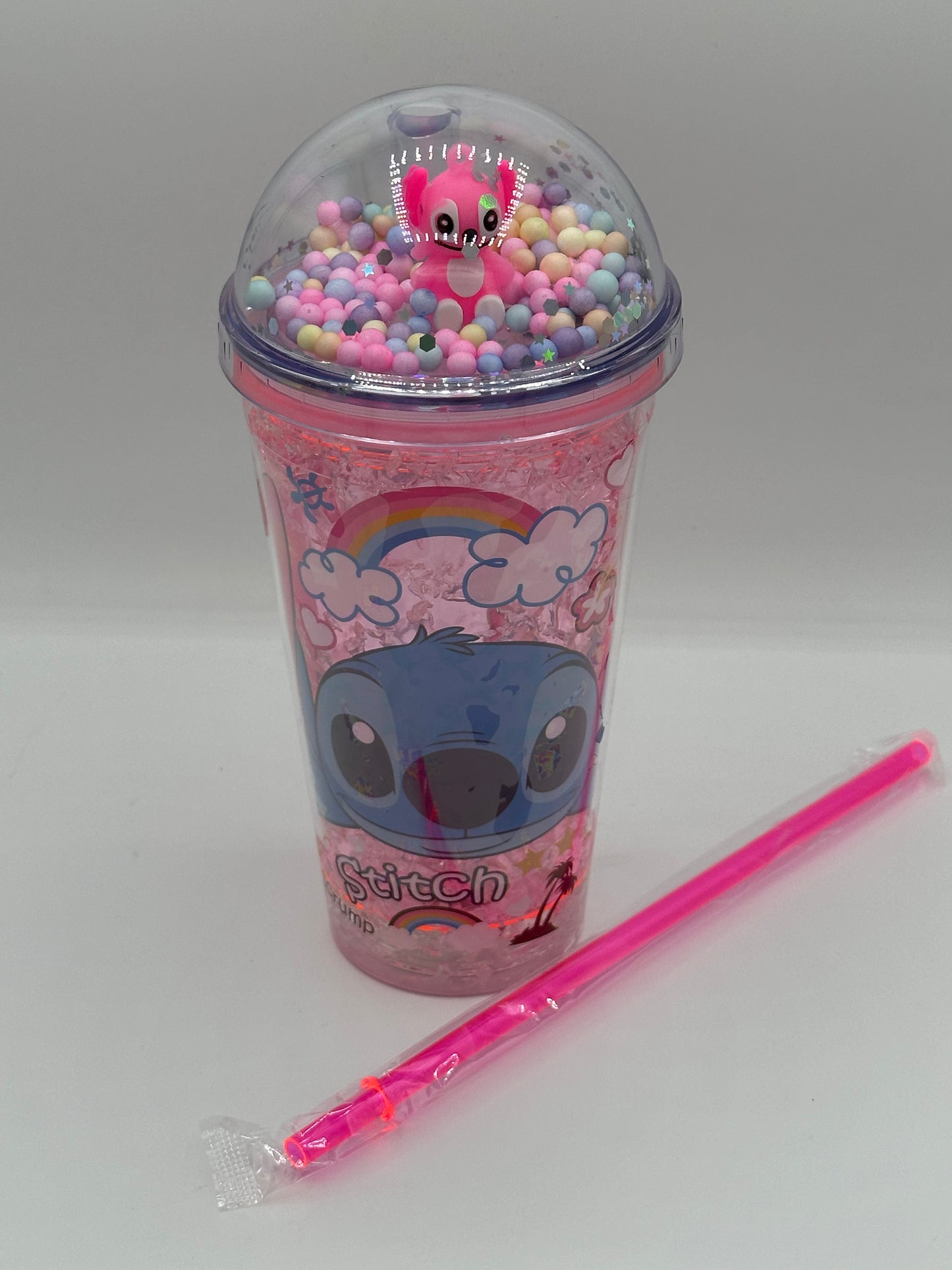 Stitch light up cup 16oz.
