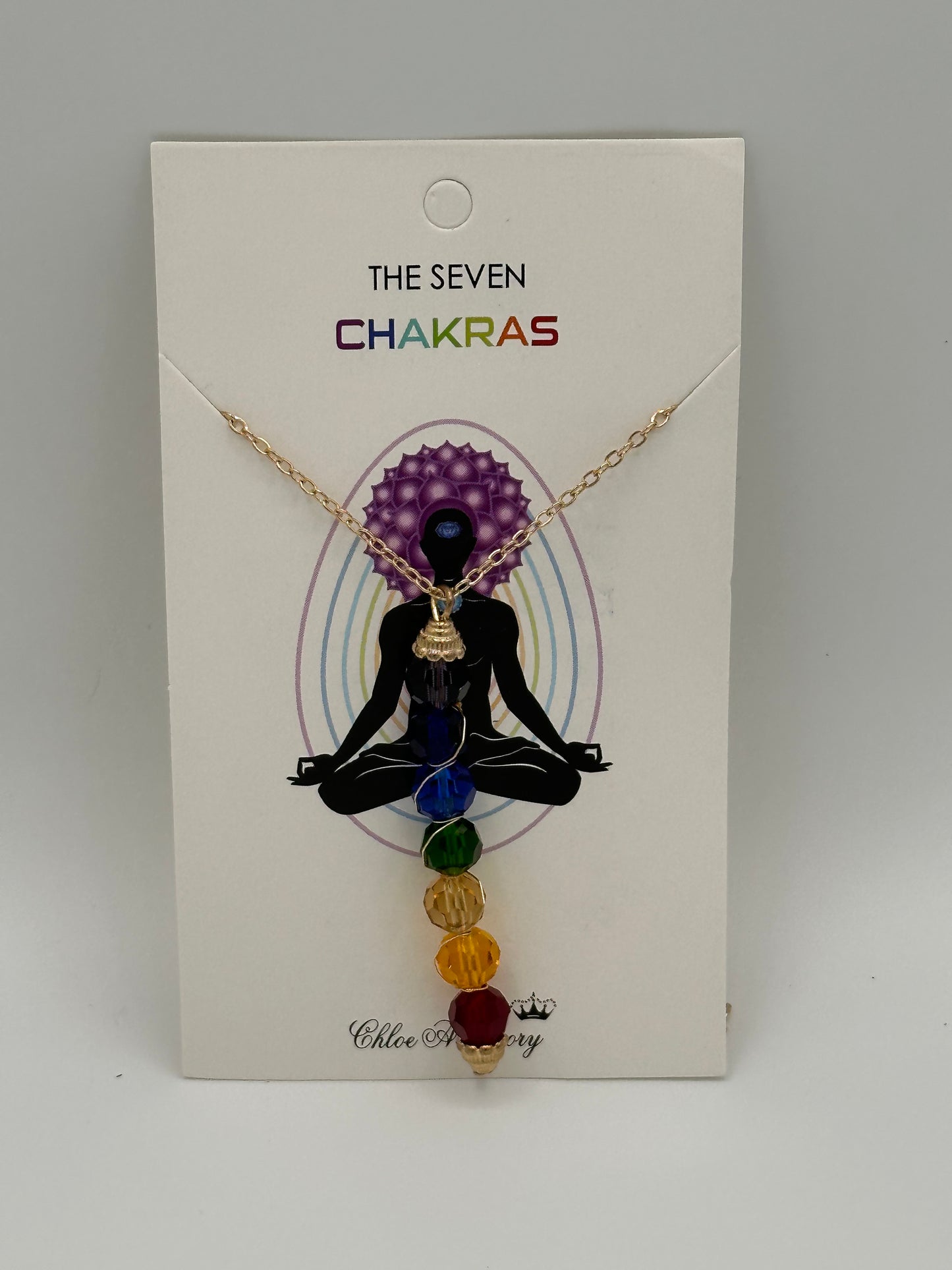 The seven Chakras fantasy necklaces