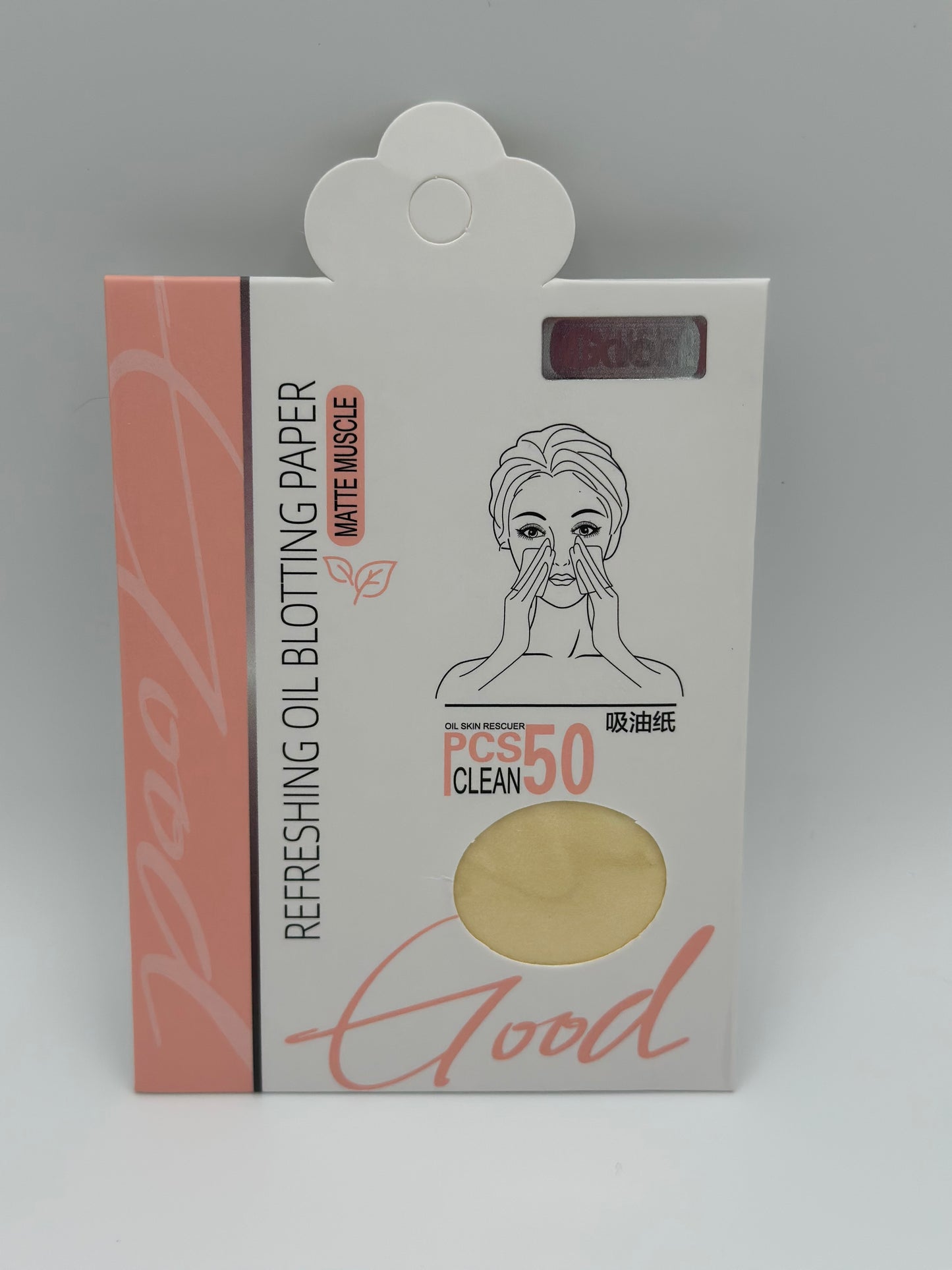 Refreshing Oil Blotting Paper. Oil Skin Rescuer Clean 50pcs