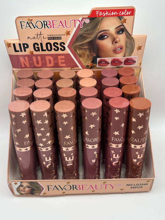 Favor Beauty Lip Gloss Nude