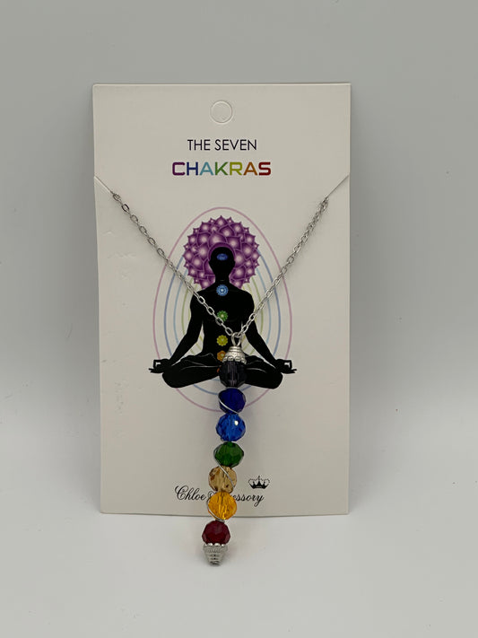 The seven Chakras fantasy necklaces