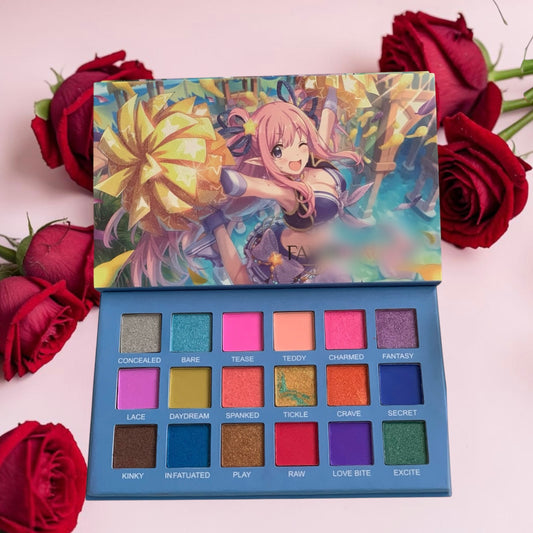 18 color eyeshadow palette