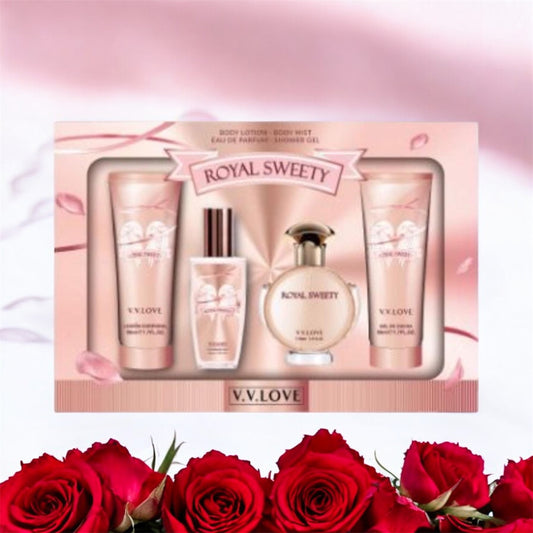 Women perfume set of 4. Royal sweet