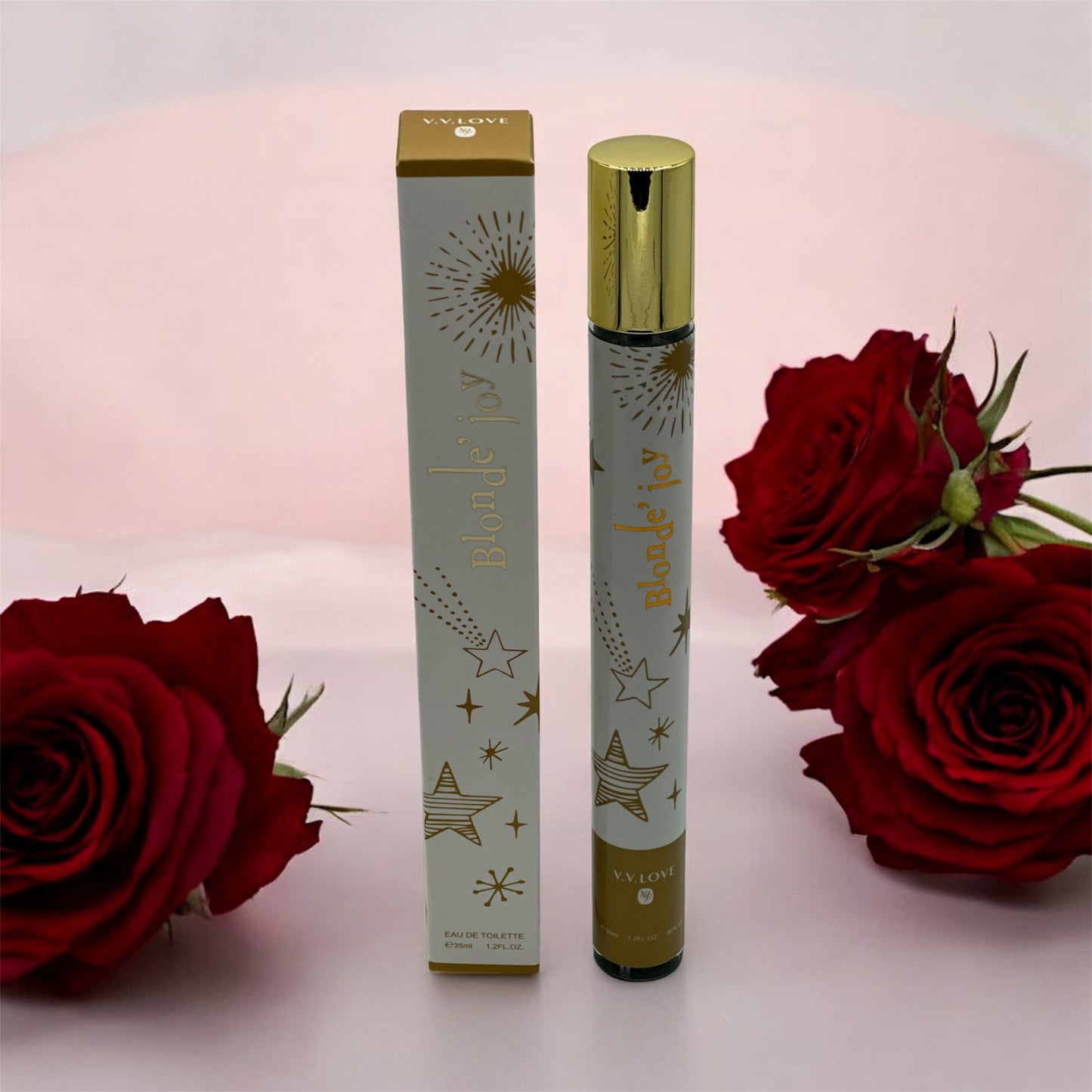 Women spray perfume for purse