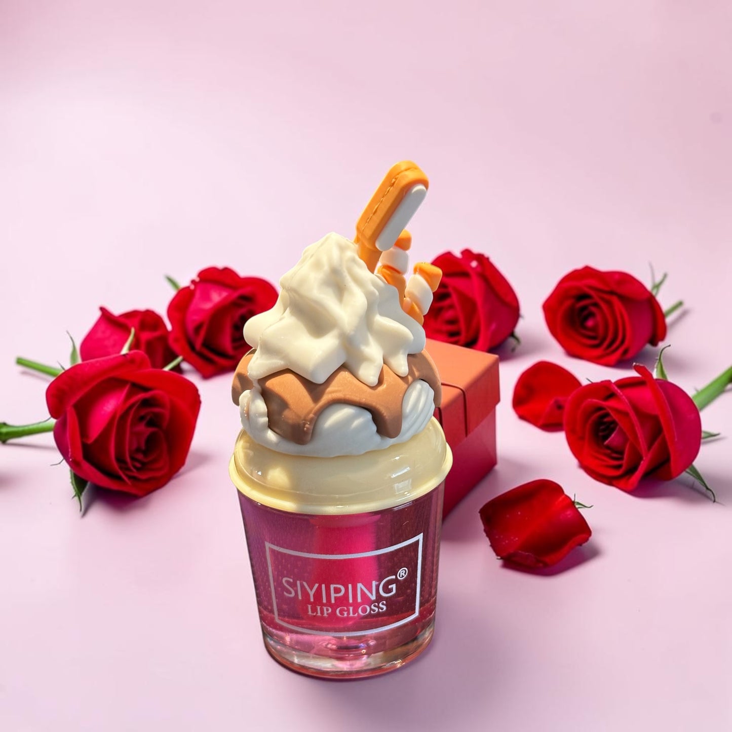 Ice cream lip gloss