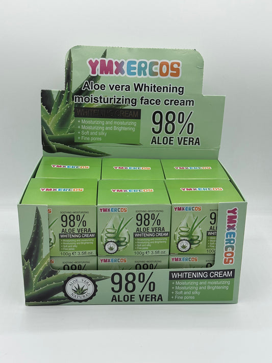 98% Aloe Vera whitening cream.