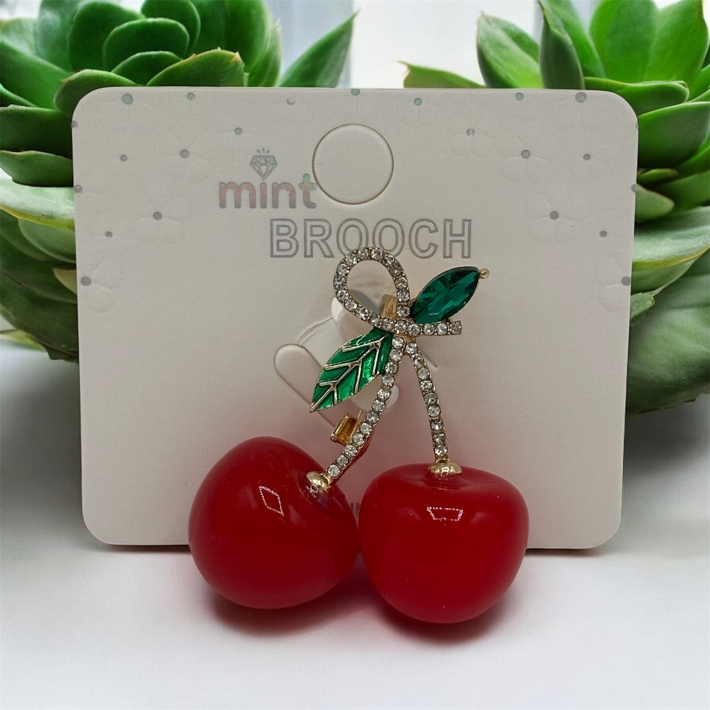 Cherry Broch /Broche for clothes