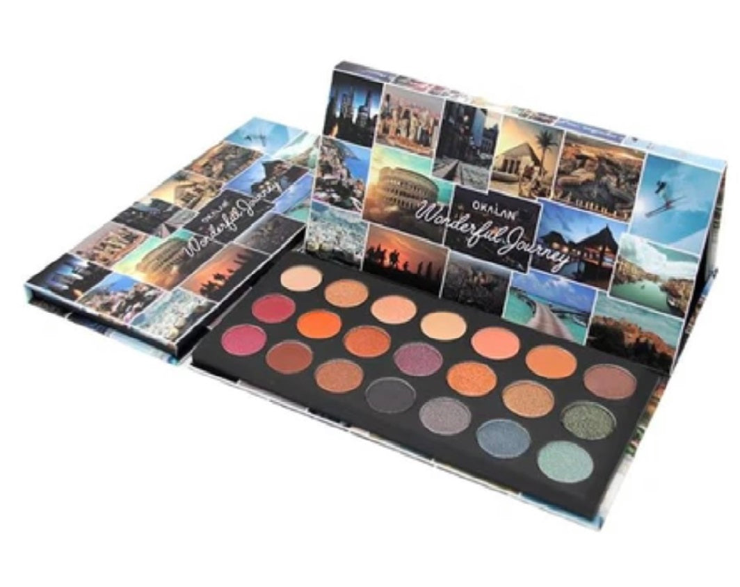Okalan Wonderful Journey Shadow & Face Palette