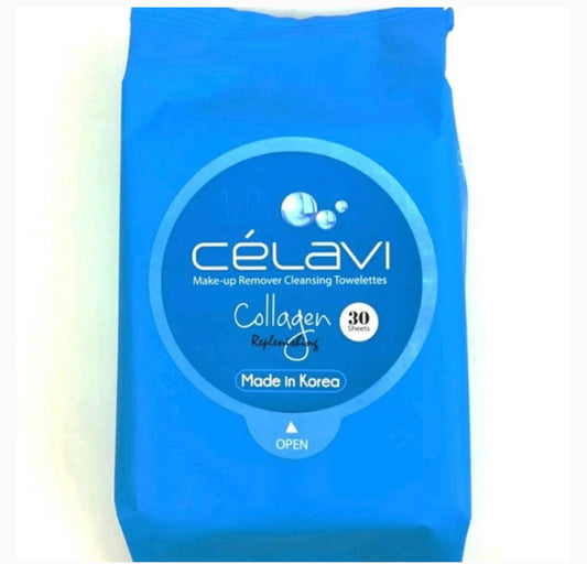 Collagen Replenishing makeup remover wipes