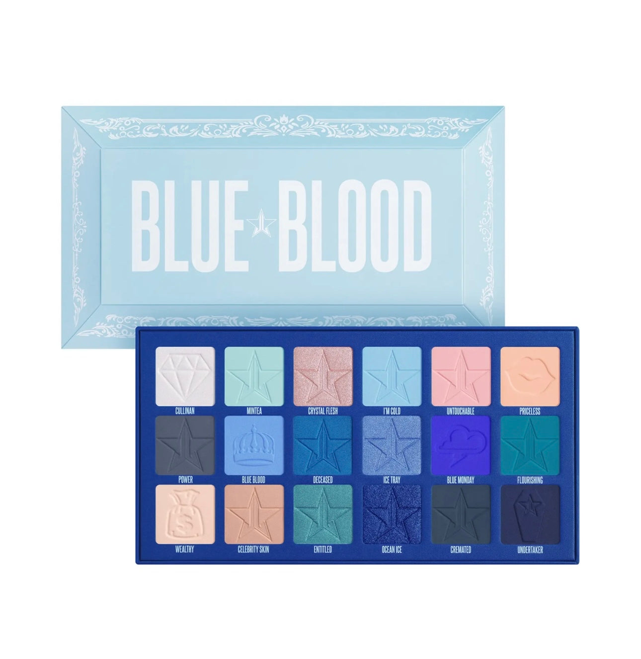 Jeffree Stars Blue Blood Palette