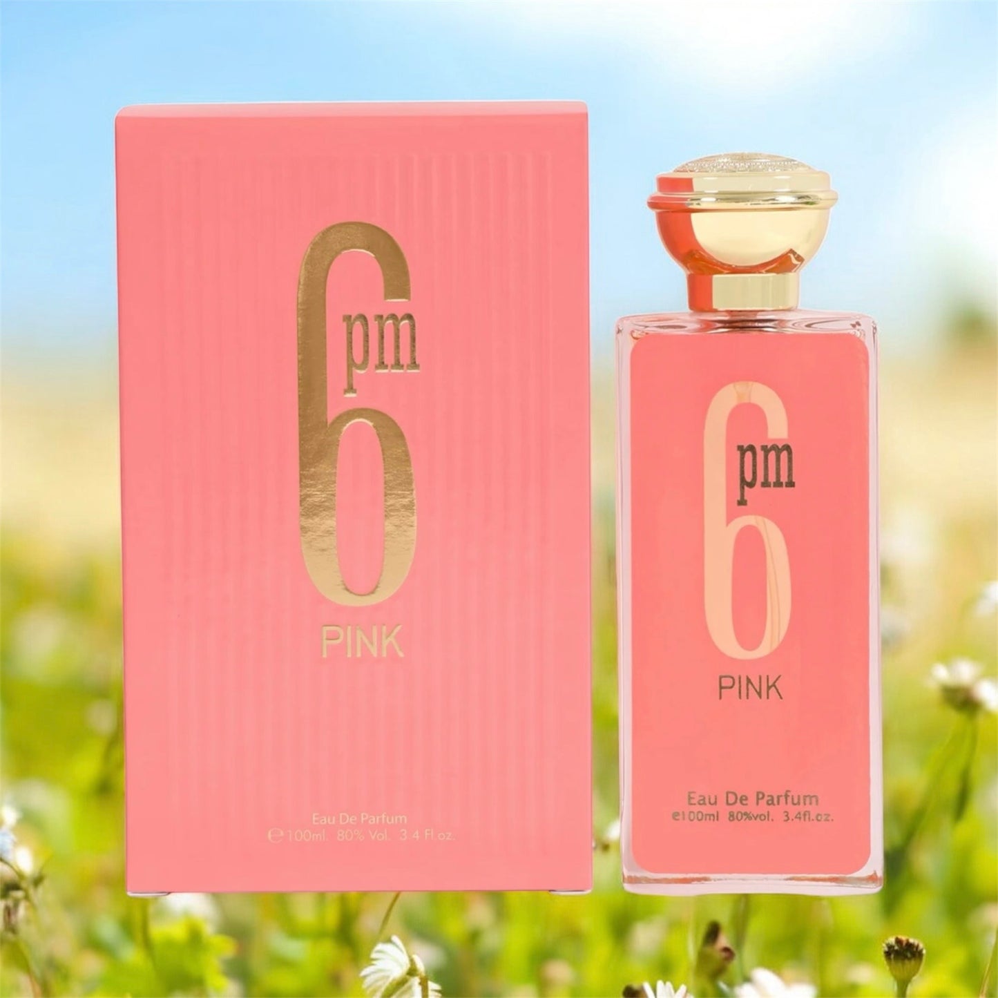 6pm Pink for women 3.4fl.oz.