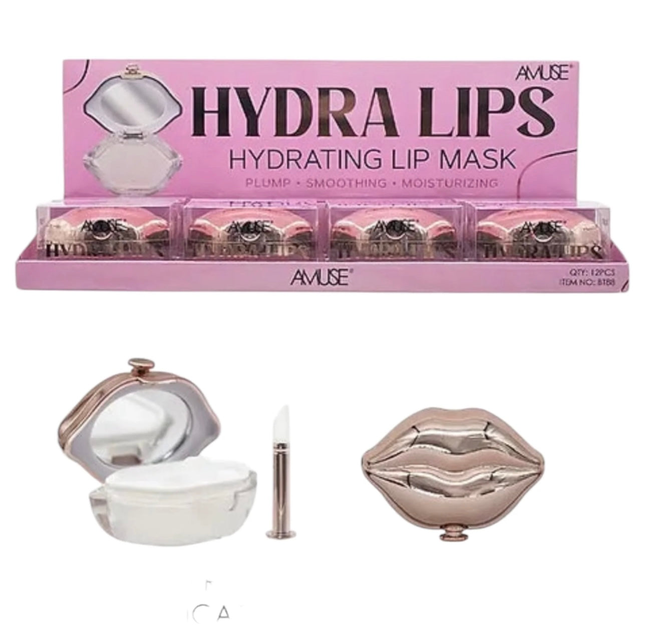 Hydra Lips Hydrating Lip Mask. Plump.Smoothing.  Moisturizing