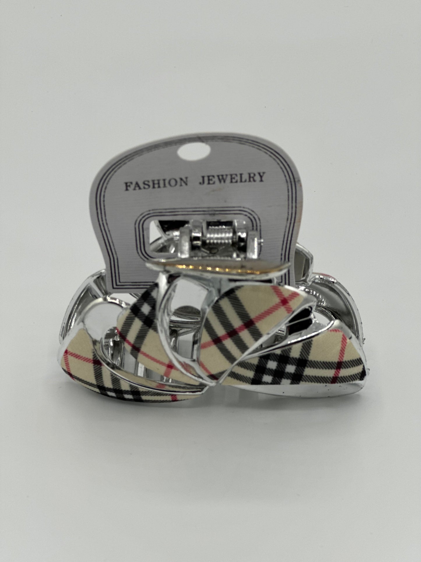 Burberry hair clips