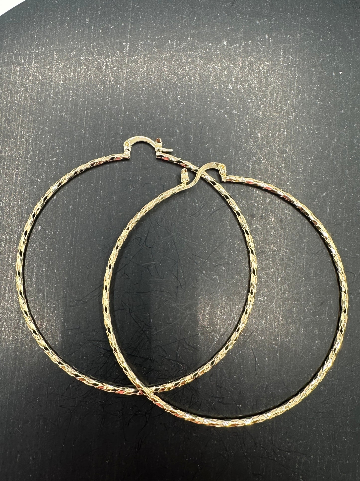 Hoops earrings Gold filled
