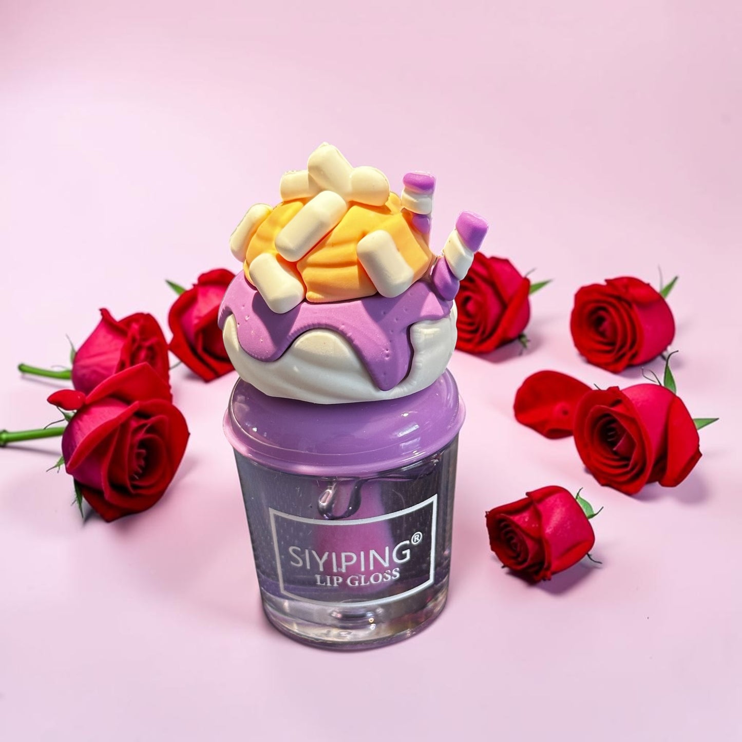 Ice cream lip gloss